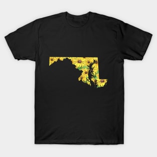 Maryland in Flowers T-Shirt